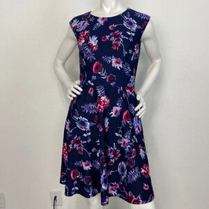 Donna Morgan Bloomcore Floral Fit & Flare Dress Size 8